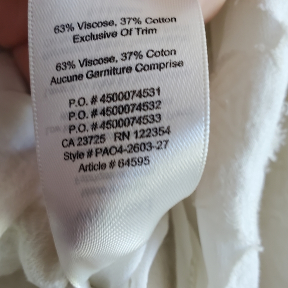 Wilfred Promener Blouse off shoulder ruffles white, Small - Picture 8 of 11